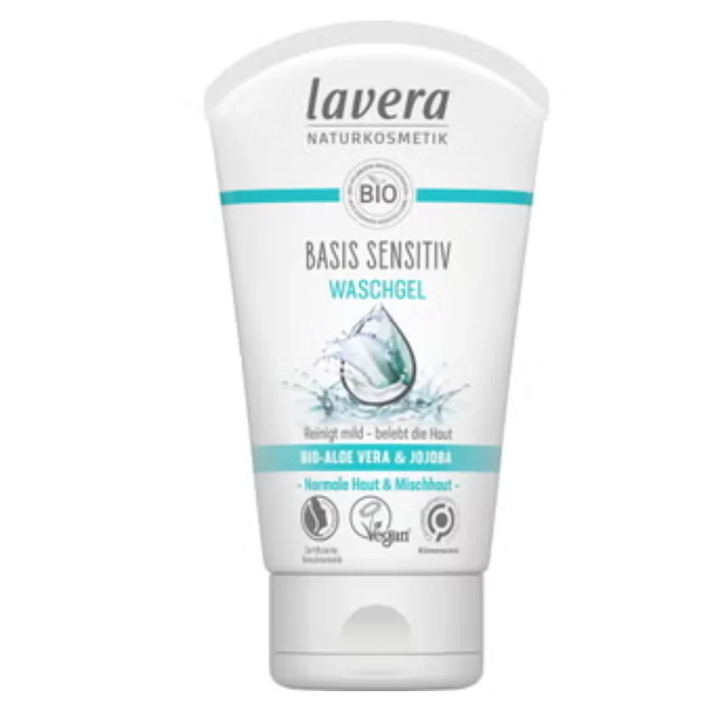 Lavera basis sensitiv - Gel detergente, 125 ml
