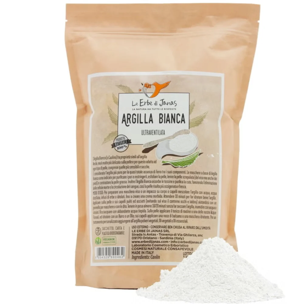 Le erbe di janas Argilla Bianca, 1 kg