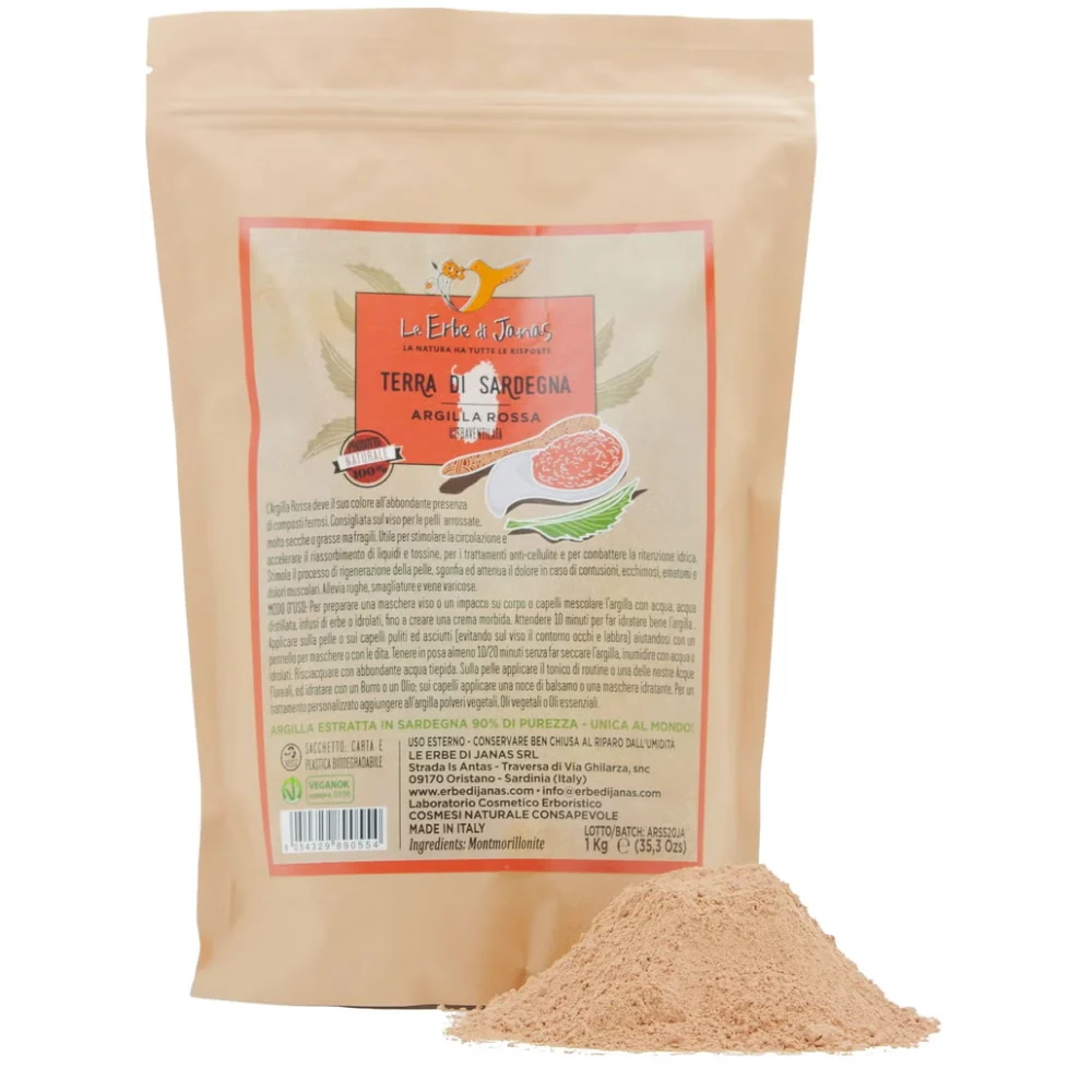 Le erbe di janas Argilla Rossa, 50 g
