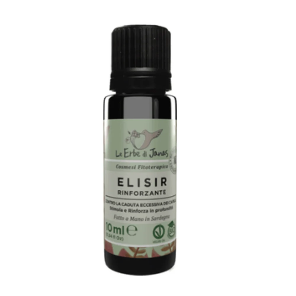 Le erbe di janas Elisir Rinforzante Anticaduta, 10 ml