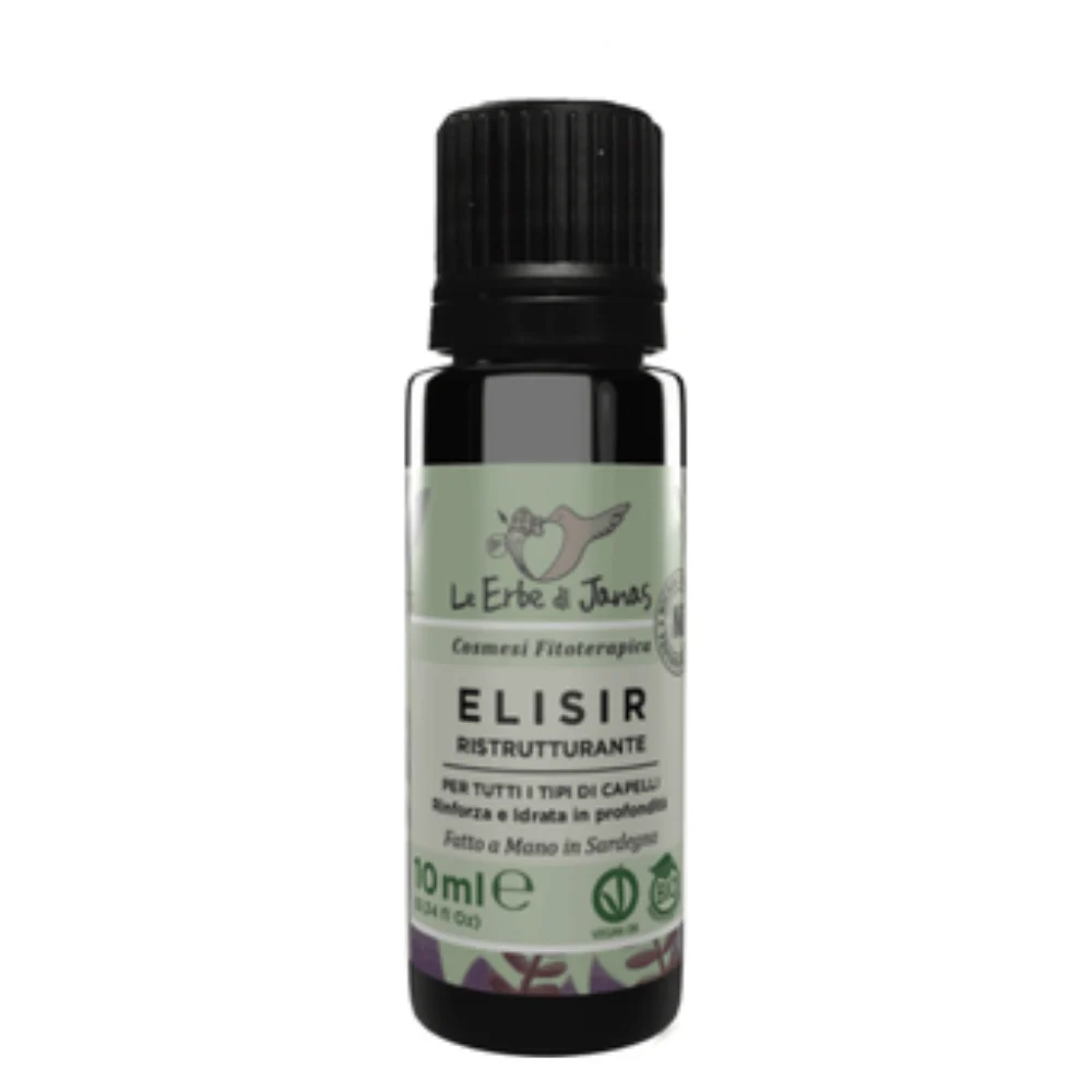 Le erbe di janas Elisir Ristrutturante Vitamine & Minerali dell'Orto, 10 ml