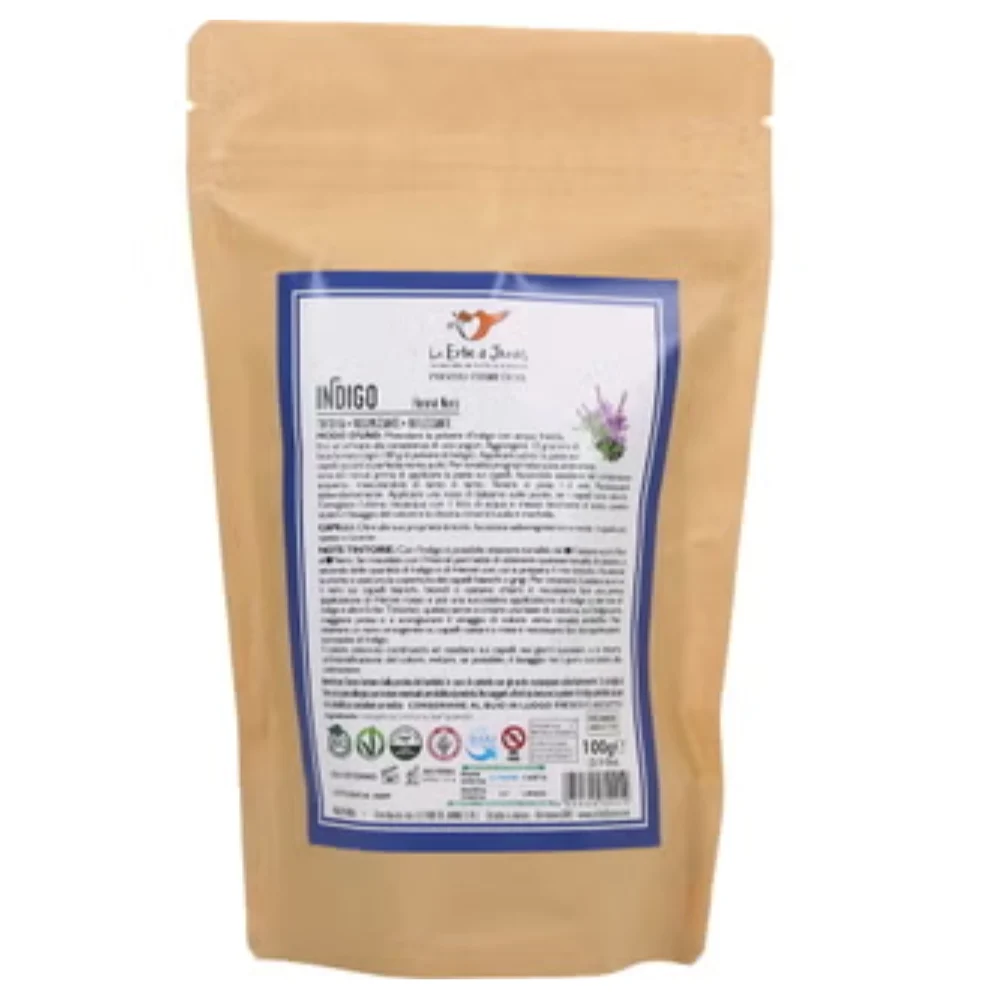 Le erbe di janas Indaco (Hennè Nero), da 100 g