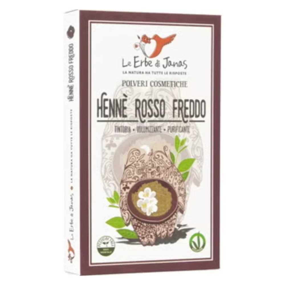 Le erbe di janas Henne Rosso Freddo, da 100 g