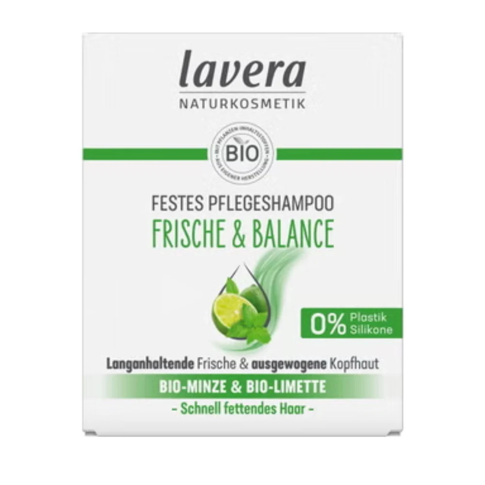 Lavera Shampoo Solido Freschezza ed Equilibrio , 50 g