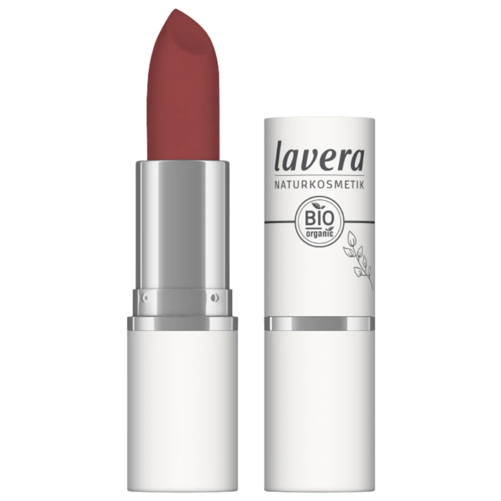 Lavera Velvet Matt Rossetto, 04 Vivid Red (4,50 g)