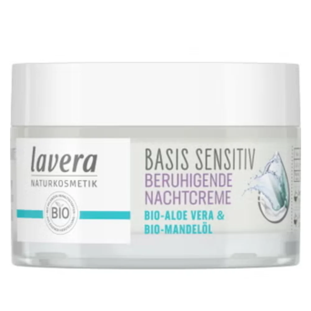 Lavera basis sensitiv - Crema Notte Lenitiva, 50 ml