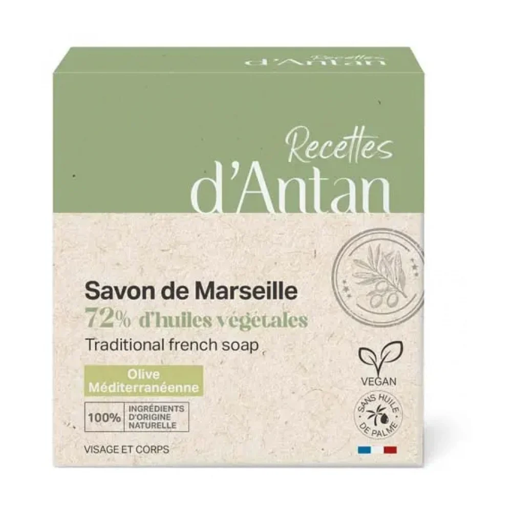 Recettes d'Antan Sapone Marsiglia Oliva Mediterranea 200g