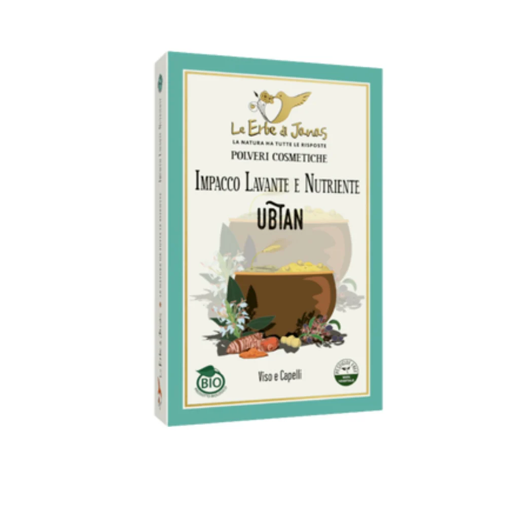 Le erbe di janas Impacco Lavante e Nutriente Ubtan, da 100 g