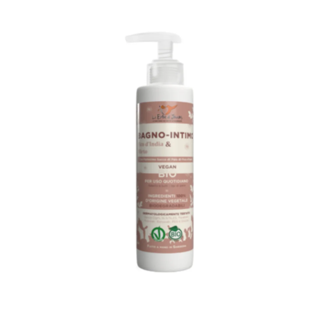 Le erbe di janas Bagno-Intimo Fico d'India e Mirto, 150 ml