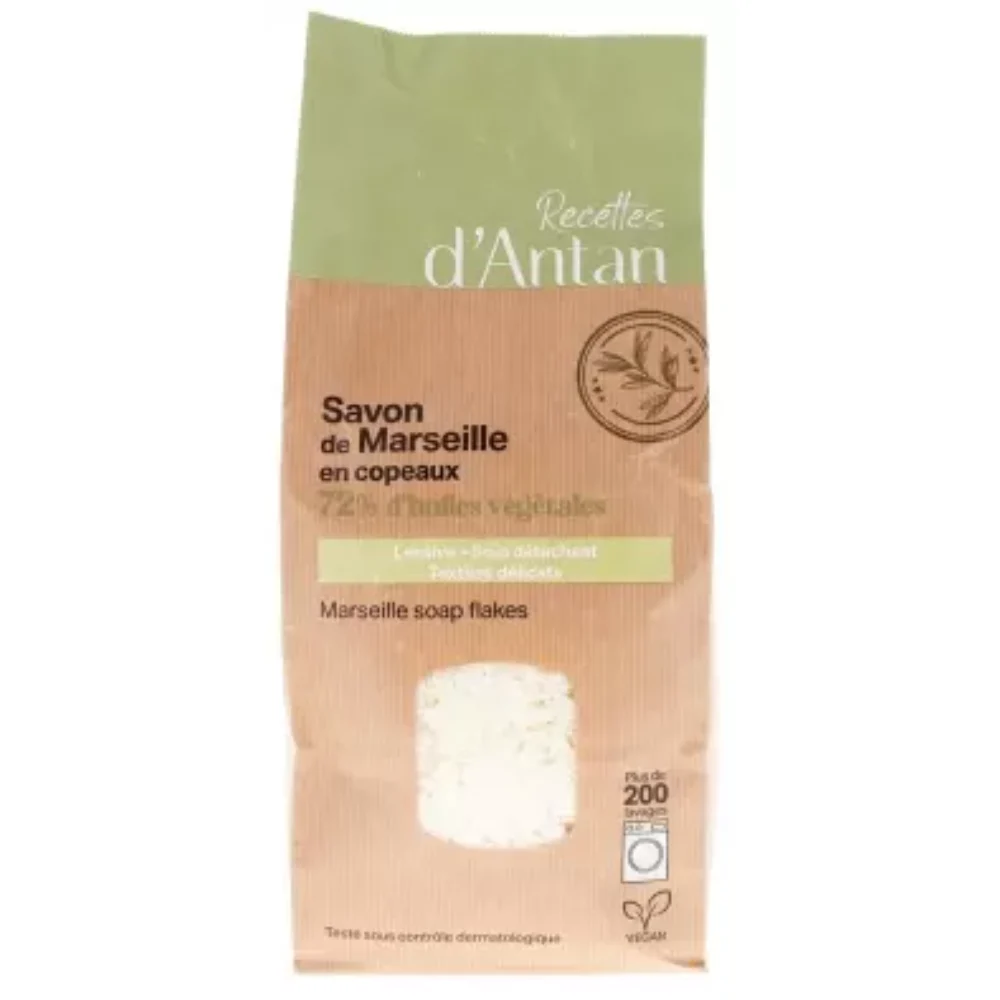 Recettes d'Antan Detersivo Staccante Sapone Marsiglia In Trucioli 750g