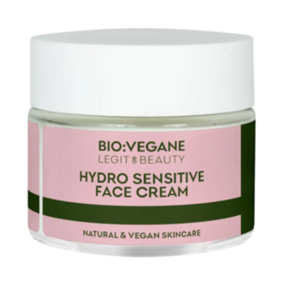 bio:végane legit beauty Hydro Sensitive Crema viso, 49 g