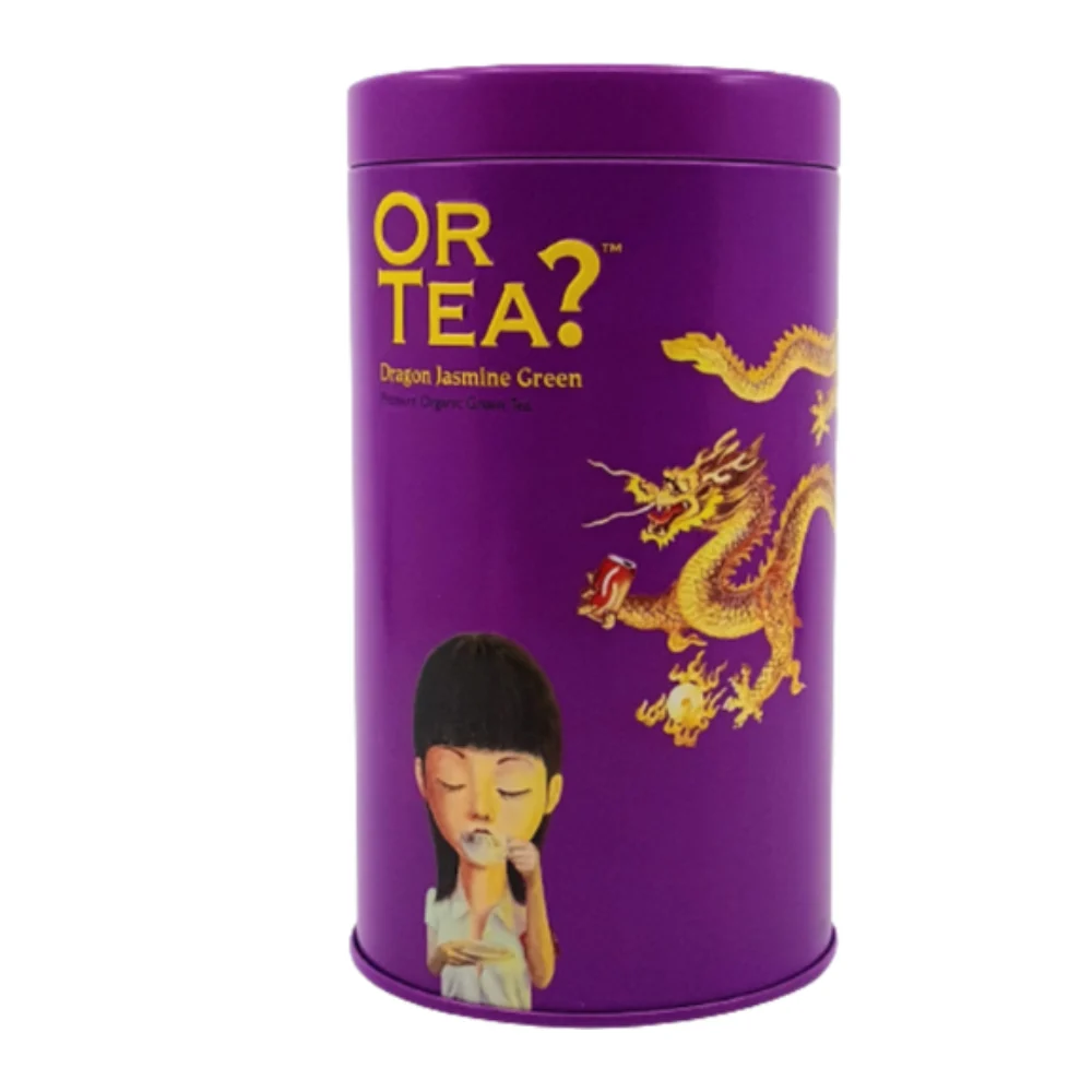 Or Tea? Organic Dragon Jasmine Green, Barattolo 75 G