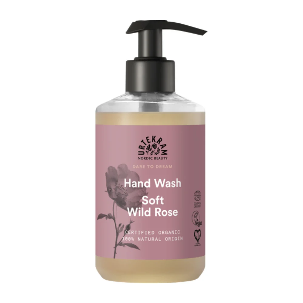 Urtekram Detergente Mani Morbido Alla Rosa Selvatica, 300 Ml