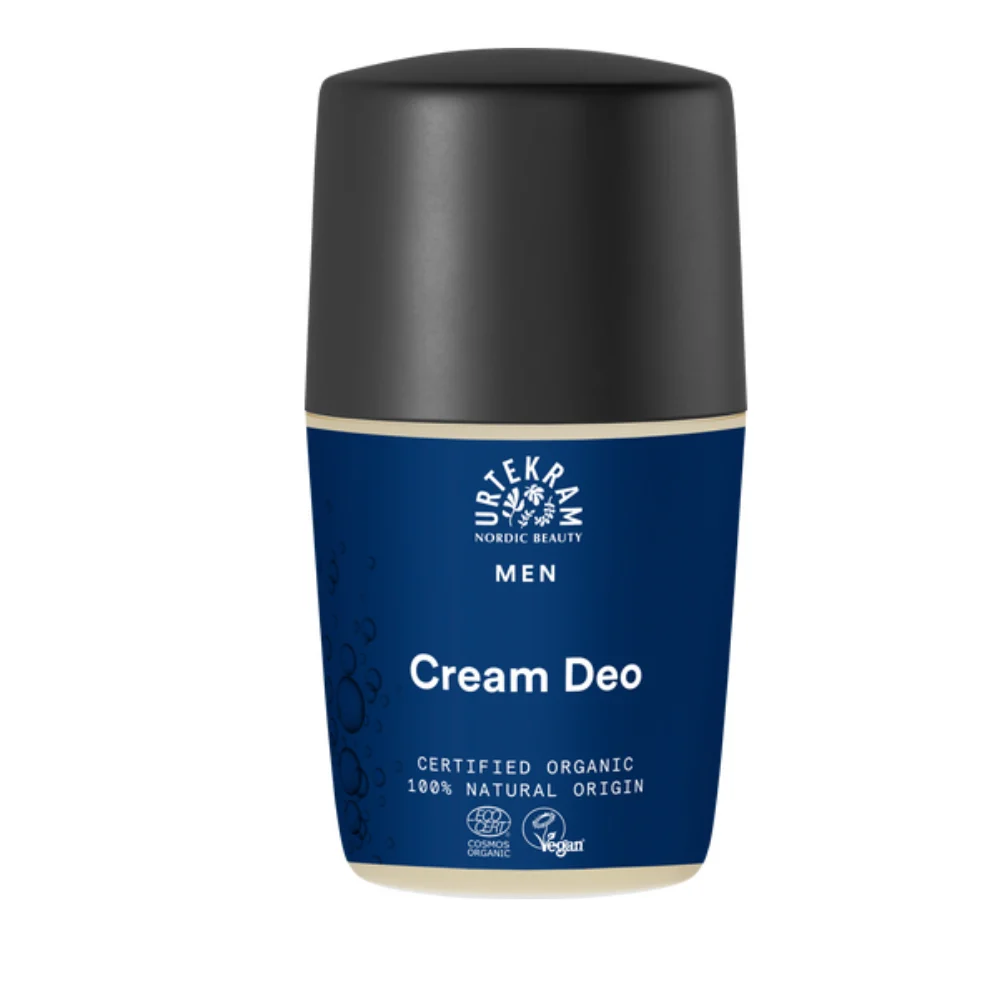 Urtekram Crema Deodorante Uomo, 50 Ml