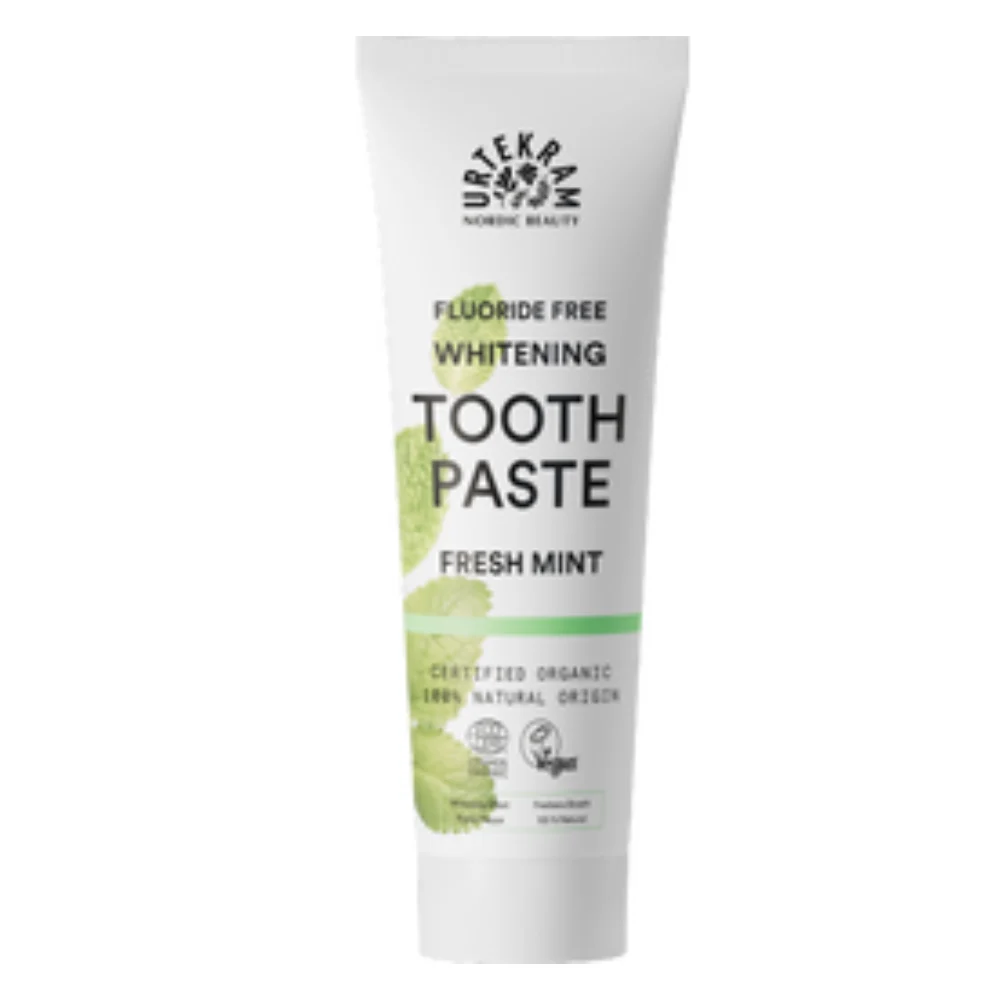Urtekram Dentifricio Sbiancante Alla Menta Fresca, 75 Ml