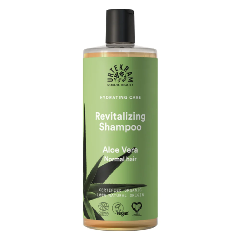 Urtekram Aloe Vera Shampoo Rivitalizzante Per Capelli Secchi, 500 Ml