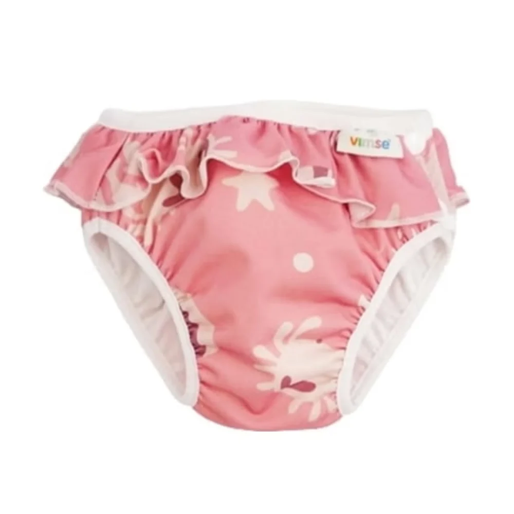 Vimse Pannolino-Mutandina Da Bagno M, Balena Rosa