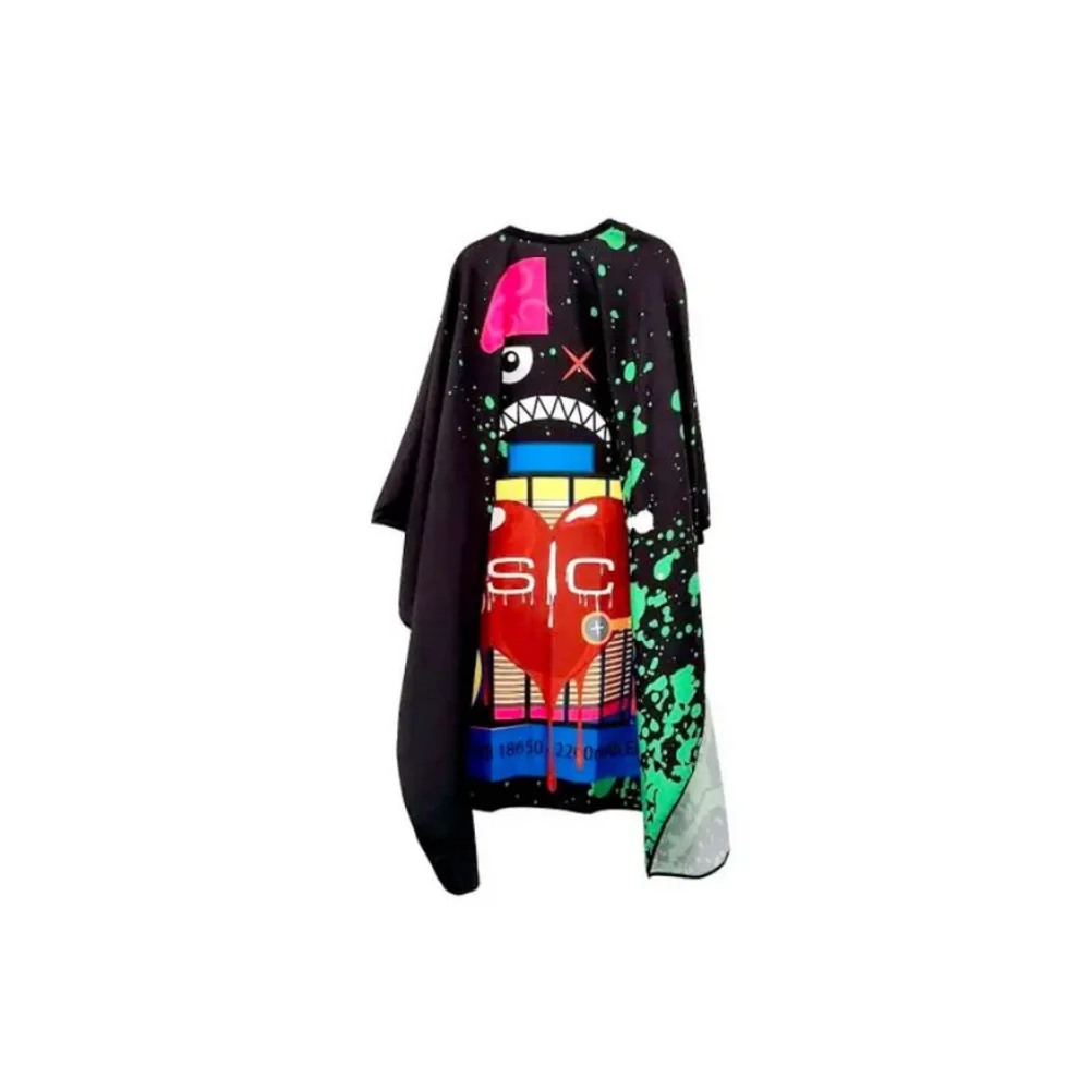 Stylecraft - S/C Mantella Barber Cape Radioactive Black