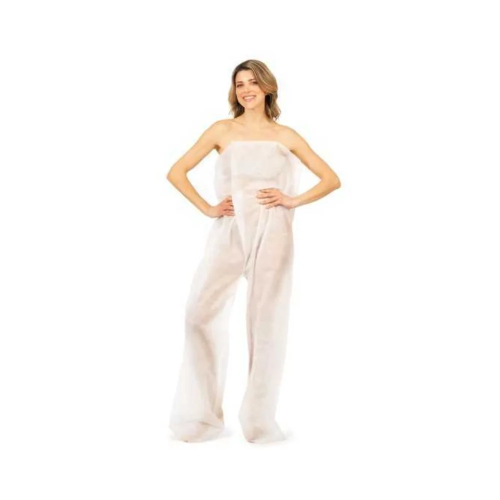 LABOR PRO PANTALONI CHIUSI PER PRESSO TERAPIA IN TNT/PE 10 PZ