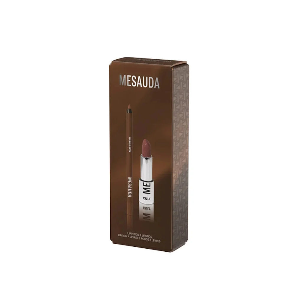 MESAUDA CULT CREAMY LIP KIT - ROSSETTO & MATITA LABBRA