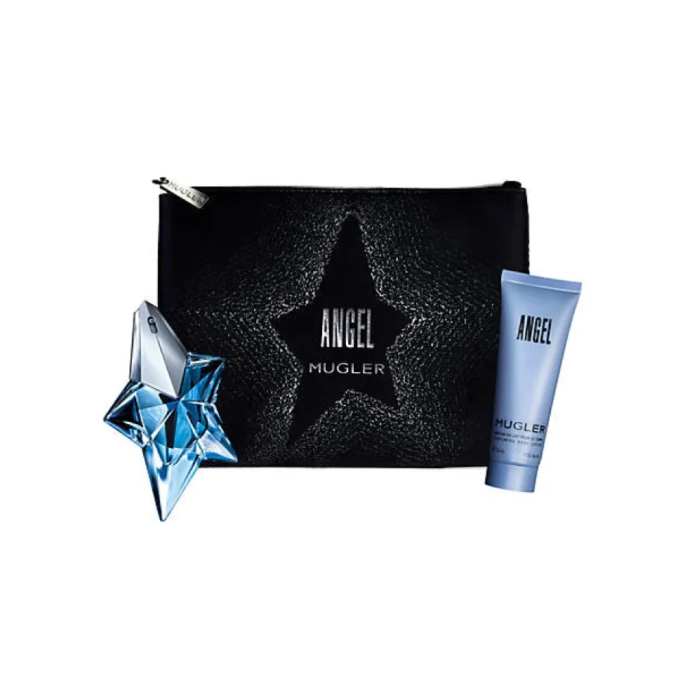 GIFT SET ANGEL EAU DE PARFUM + LOZIONE + POCHETTE