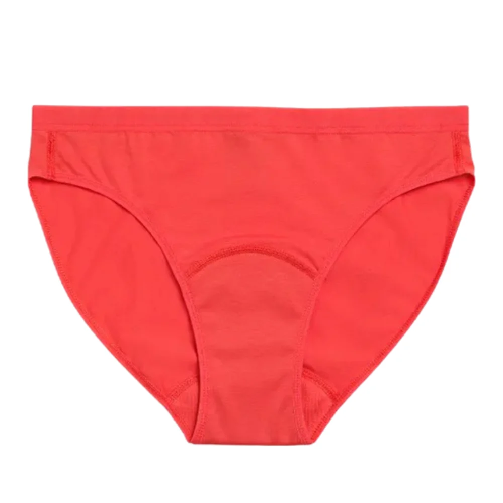 Imse Mutandine Mestruali Bikini Teen Rosso Chiaro Flusso Abbondante taglia M