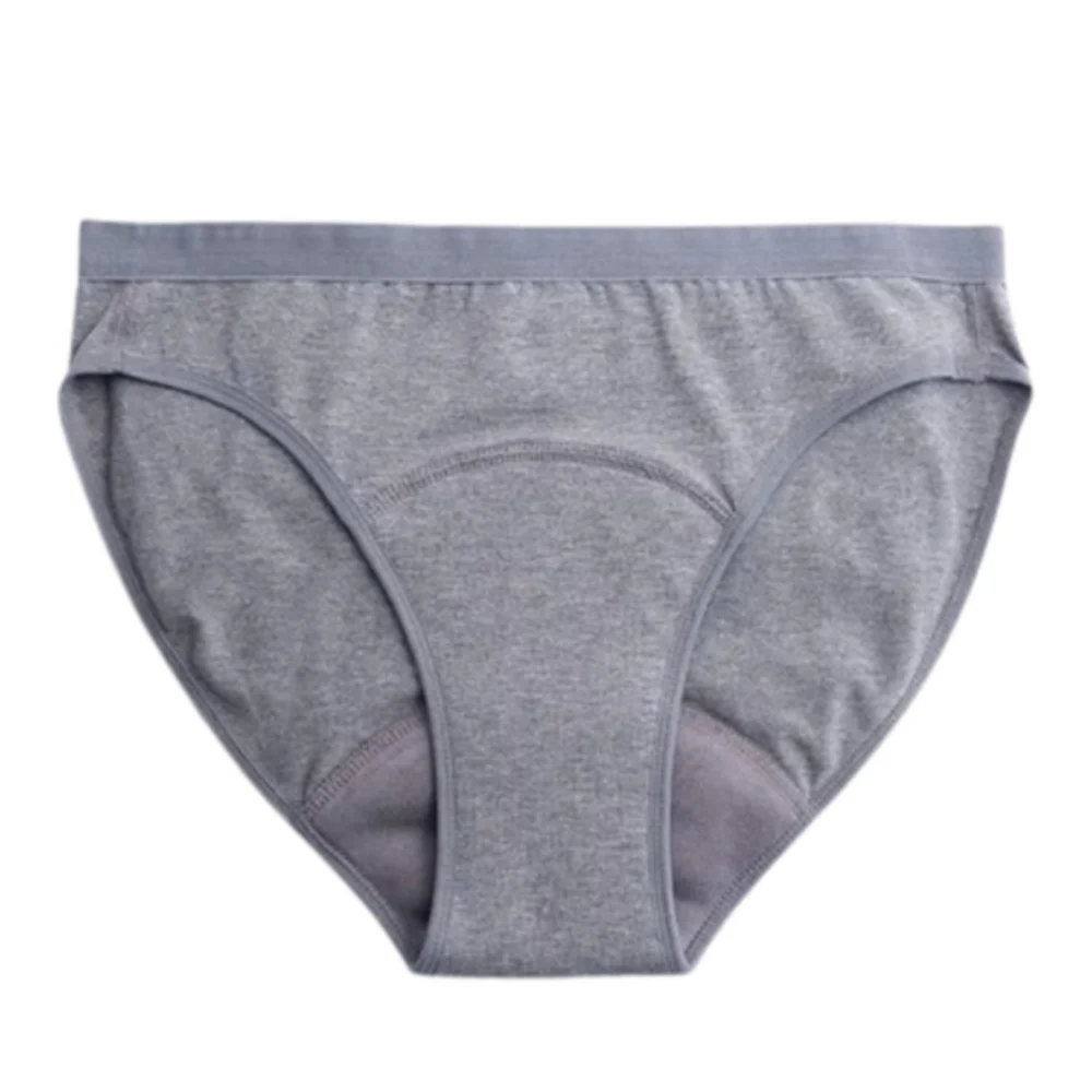 Imse Bikini - Mutandine Mestruali Grigie - Flusso Abbondante, L