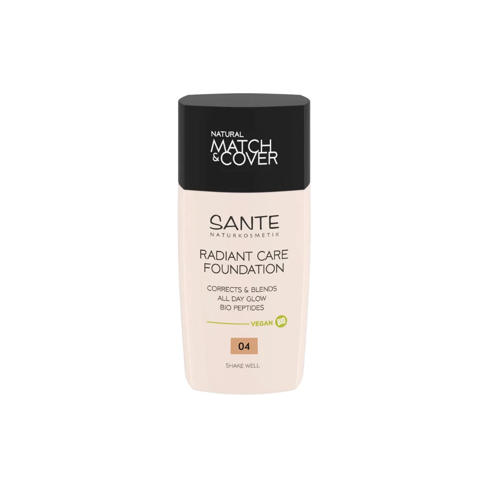 Sante Fondotinta Radiant Care, 04 Ambra Rosa (30 ml)