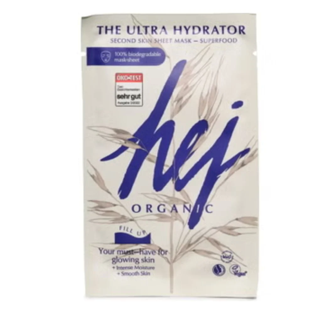 Hej organic Maschera in tessuto seconda pelle Ultra Hydrator