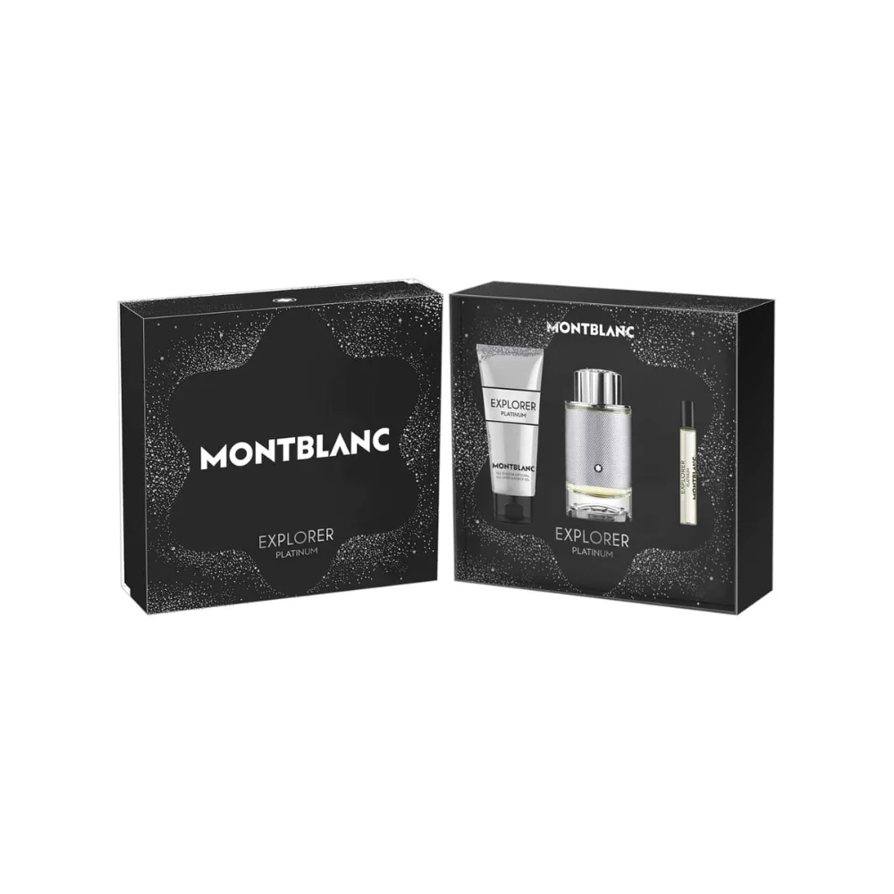 MONTBLANC COFANETTO EXPLORER PLATINUM