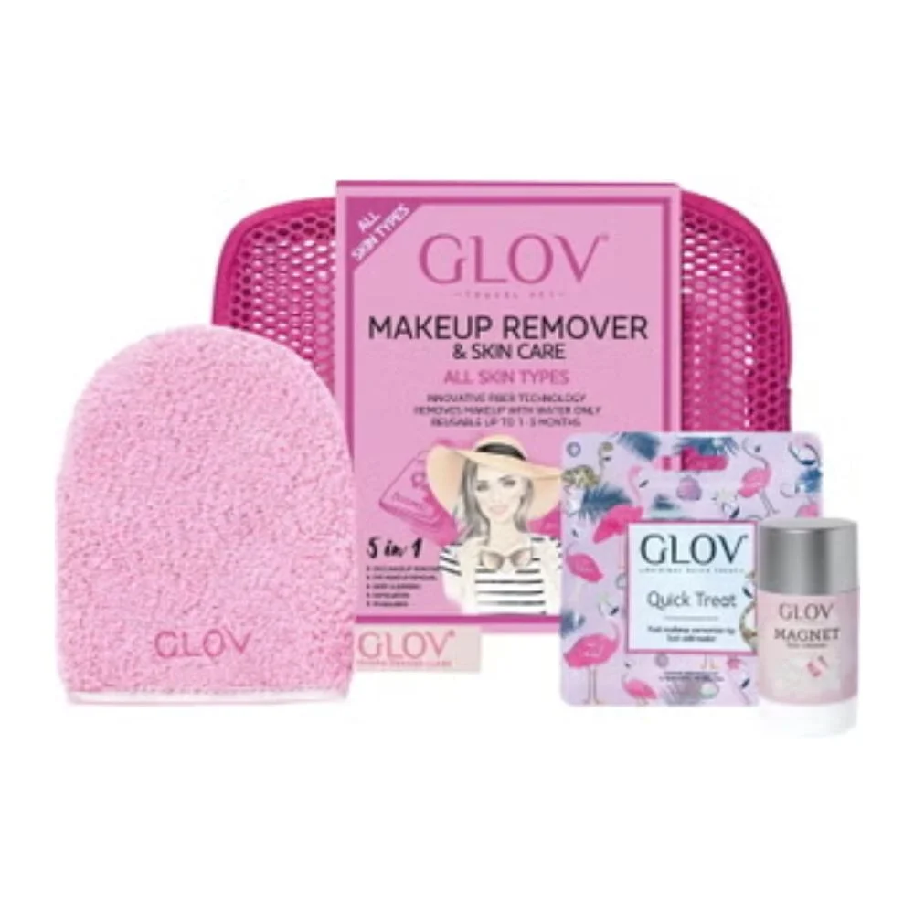 Glov Set da viaggio per tutti i tipi di pelle