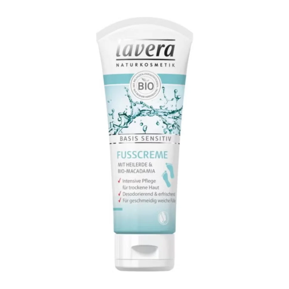 Lavera Basis Sensitiv - Crema Piedi, 75 Ml