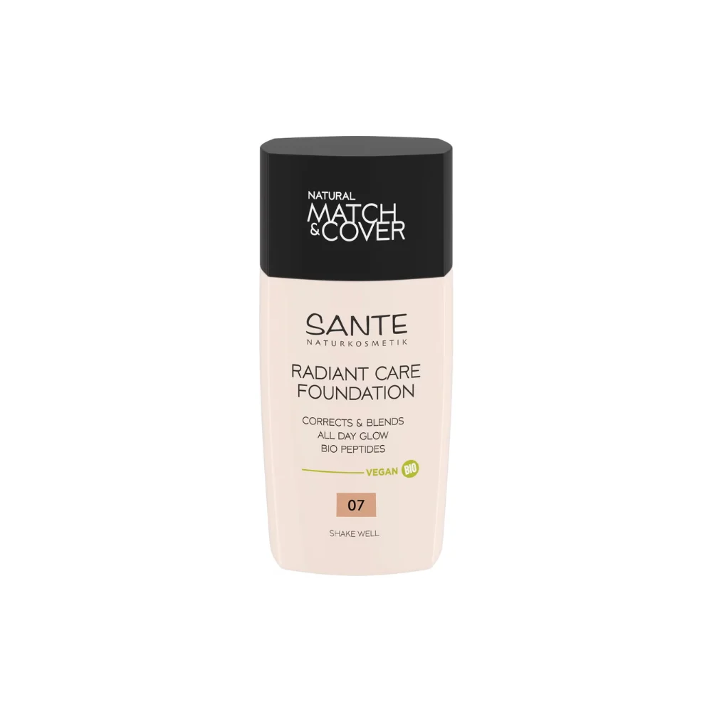 Sante Fondotinta Radiant Care, 07 Rose Beige (30 ml)