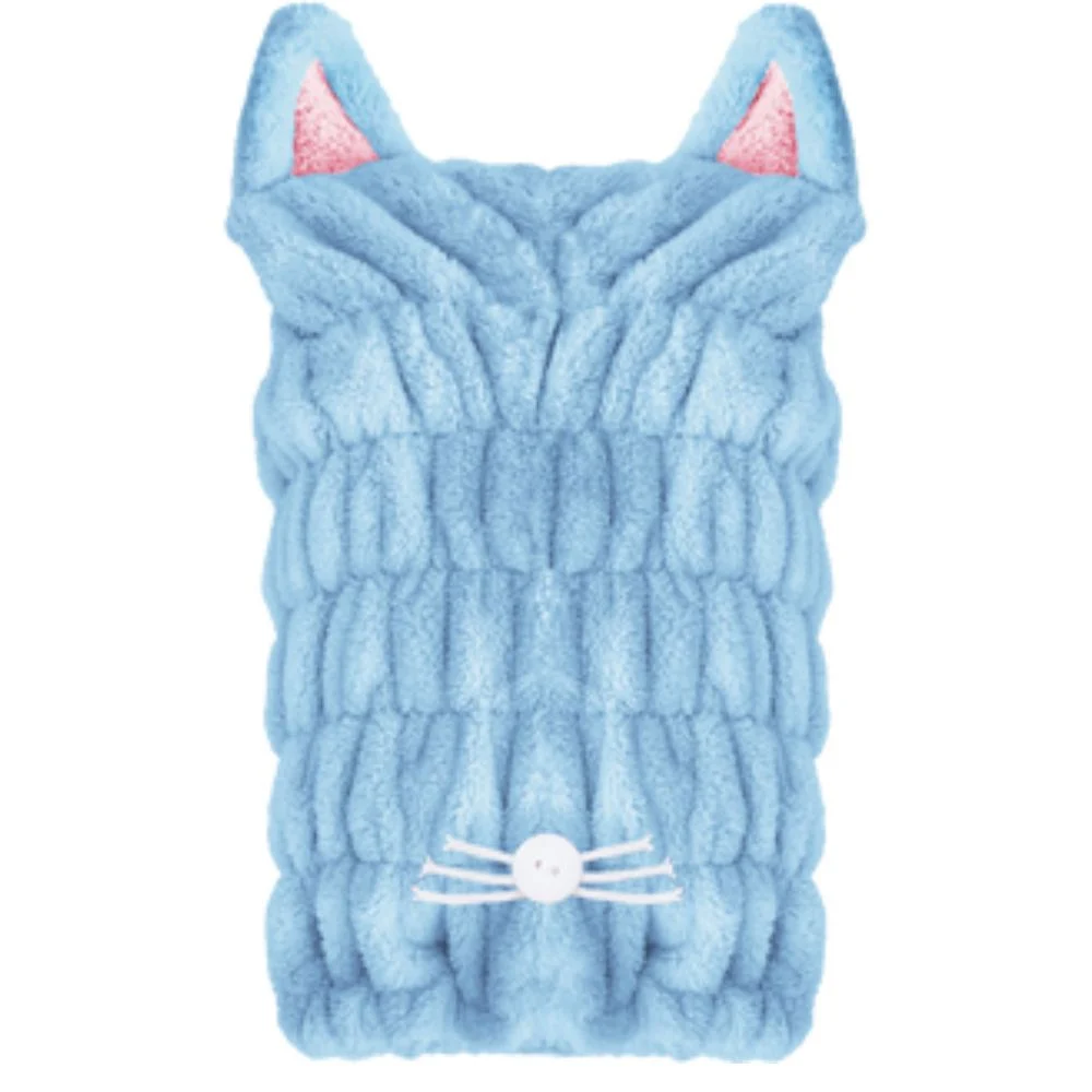 Glov Turbante Asciugacapelli Per Bambini Blu