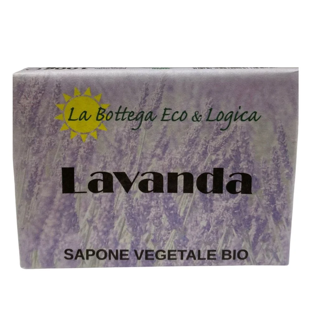 La bottega eco & logica Sapone Vegetale Bio lavanda (100 g)