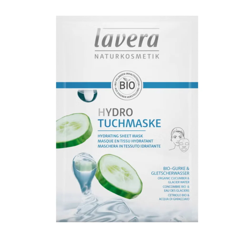 Lavera Maschera Idratante A Tessuto Con Cetriolo E Acqua Glaciale