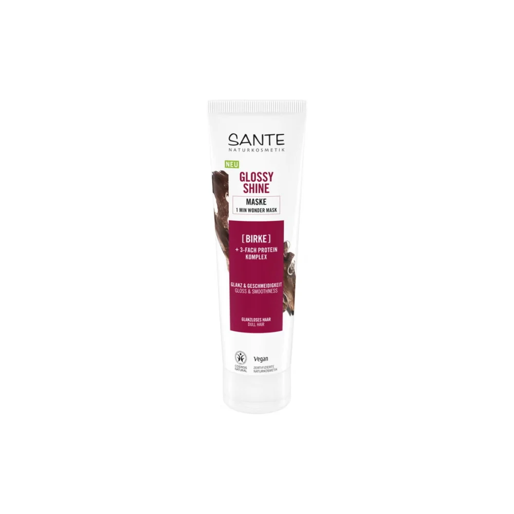 Sante Glossy Shine Maschera Lucidante per Capelli, 150 ml