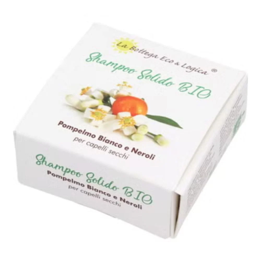 La bottega eco & logica Shampoo Solido al Pompelmo Bianco e Neroli 60 g
