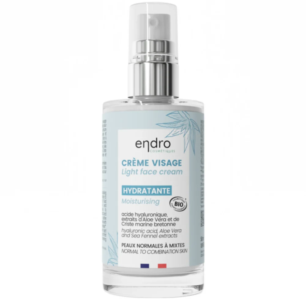 Endro cosmétiques Crema Viso Leggera Idratante, 50 ml