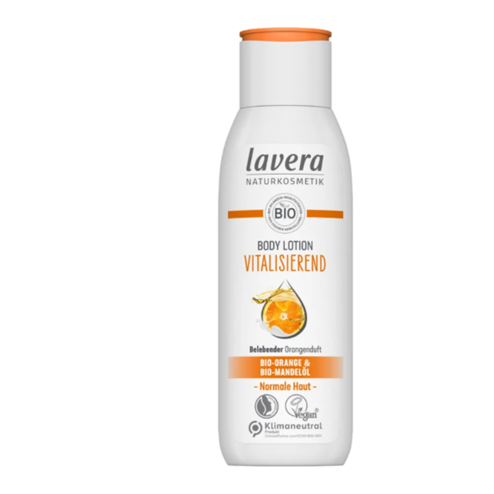 Lavera Lozione Corpo Rivitalizzante Arancia E Olio Di Mandorla Biologici, 200 Ml