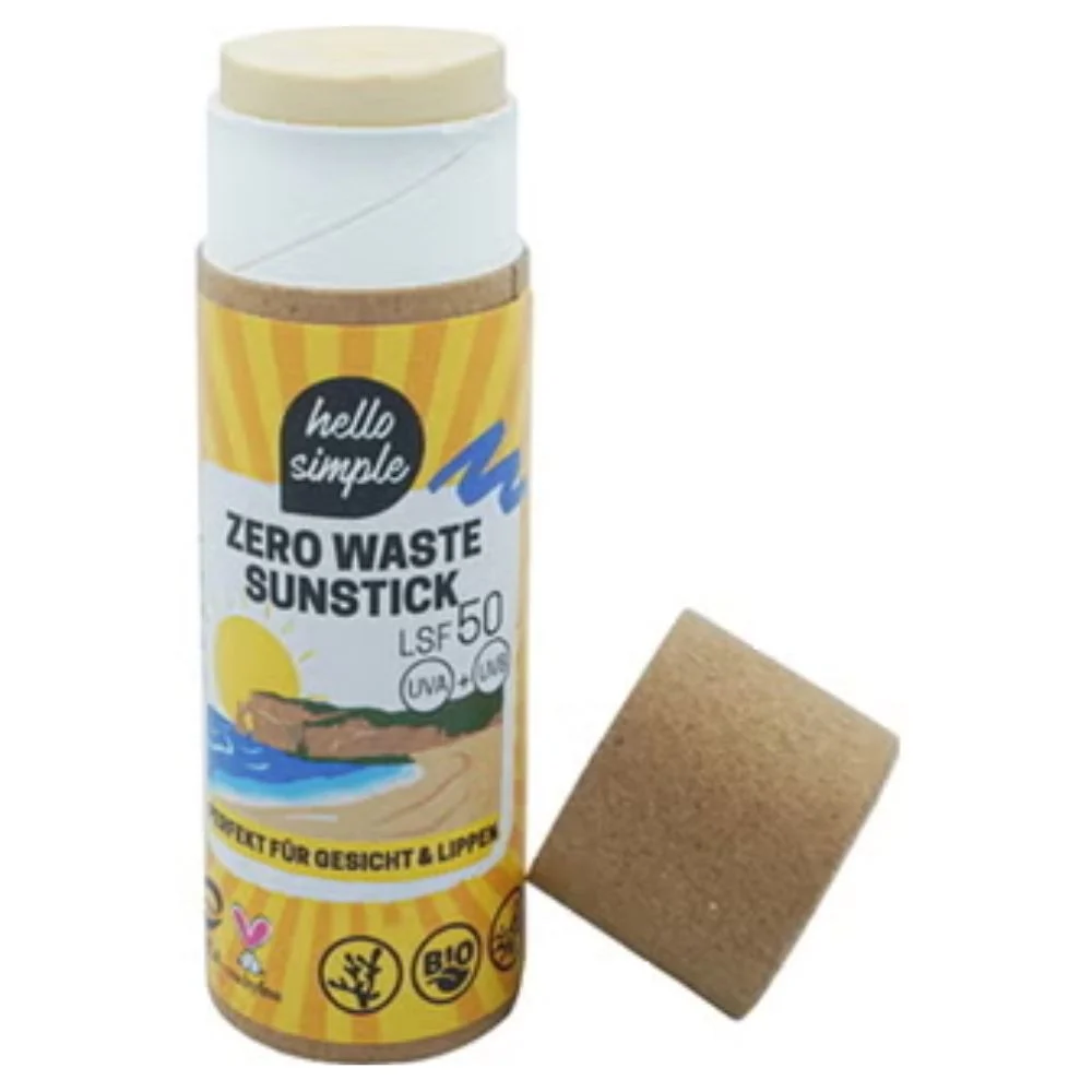 Hello simple Zero Waste Sunstick LSF 50 20 g