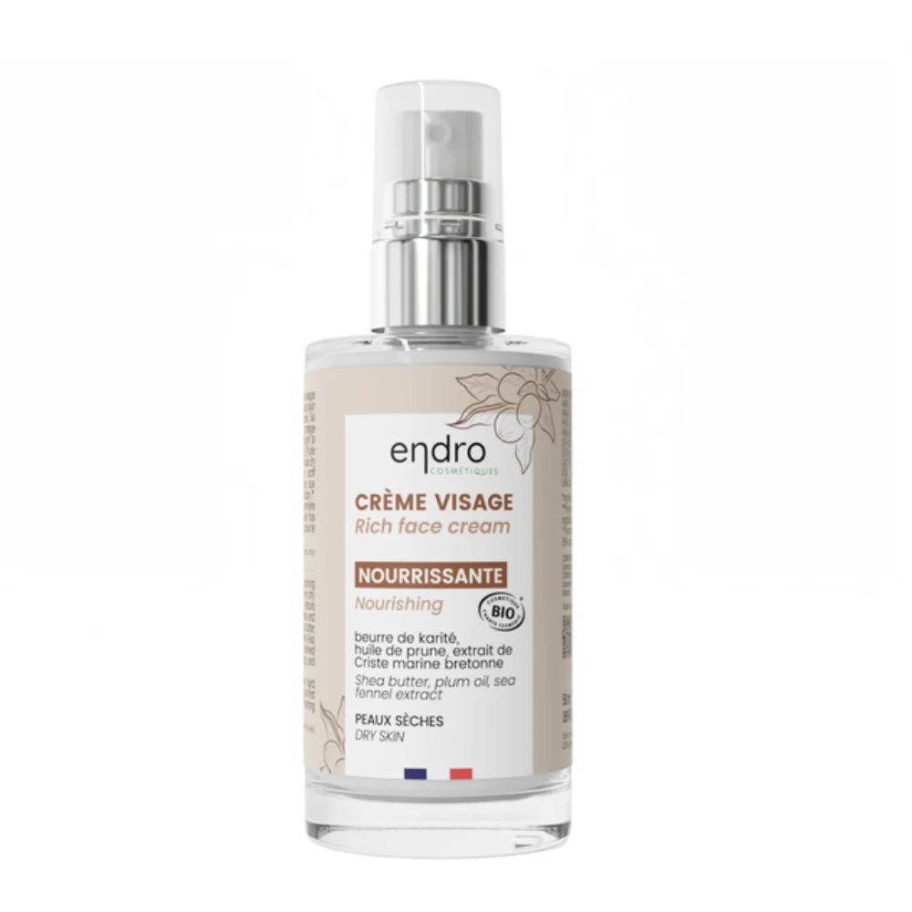 Endro cosmétiques Crema Viso Nutriente Ricca, 50 ml
