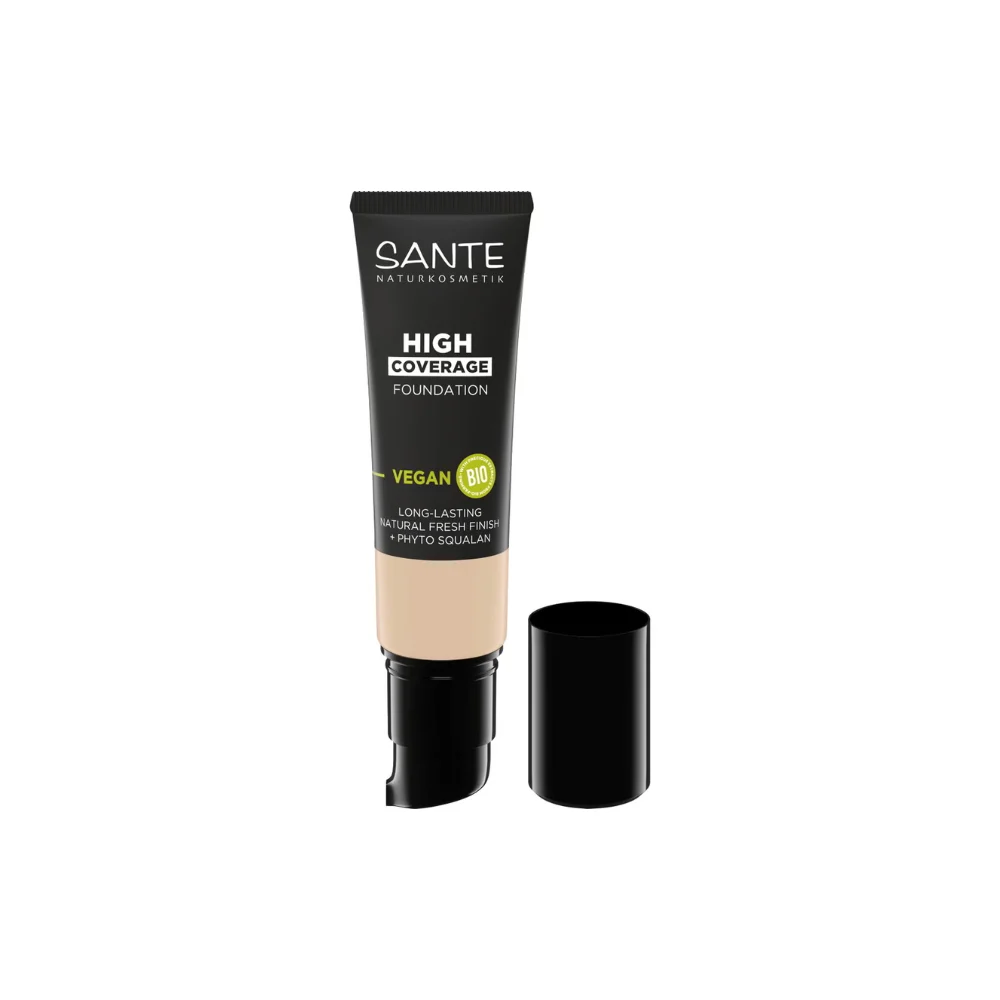 Sante High Coverage fondotinta, 03 Neutral Beige (25 ml)
