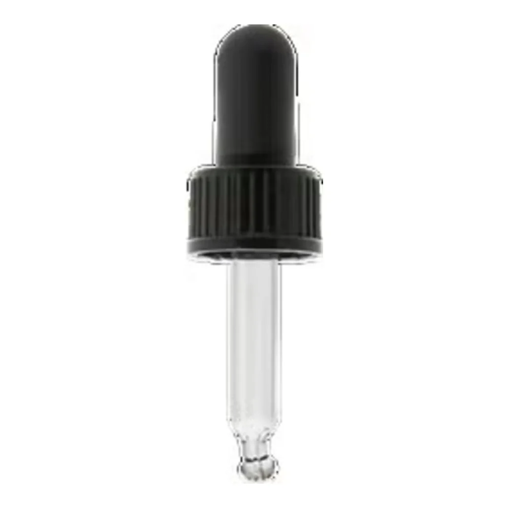 Farfalla Mini Bottigliette di Vetro & Pipette, 6 pezzi pipette - singole (3/5 ml)
