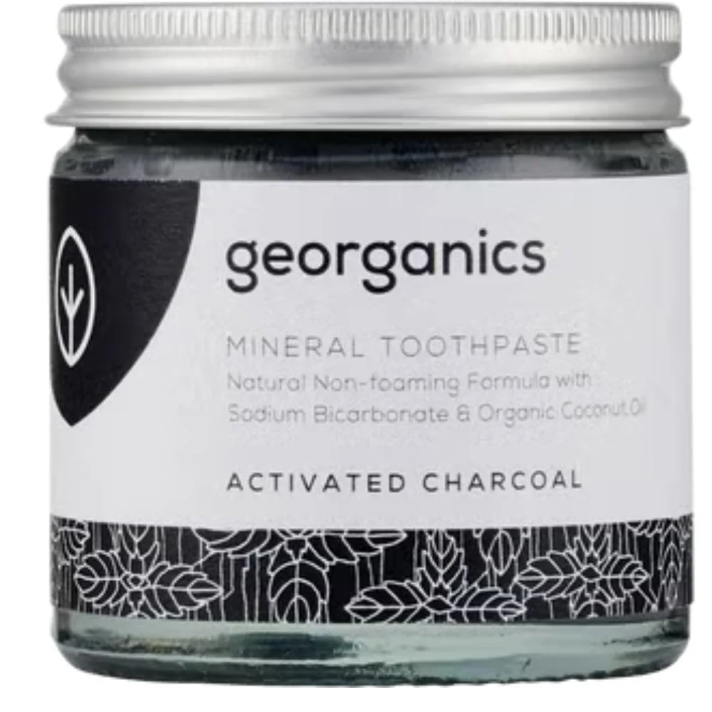 Georganics Dentifricio Naturale Carbone Attivo 60 ml