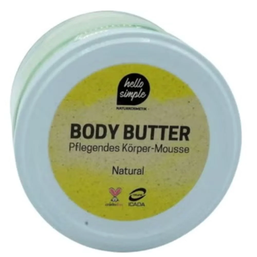 Hello simple Burro Corpo Naturale (100 g)