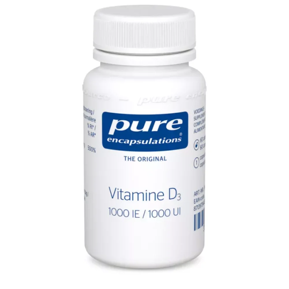 Pure Encapsulations Vitamina D3 60 capsule
