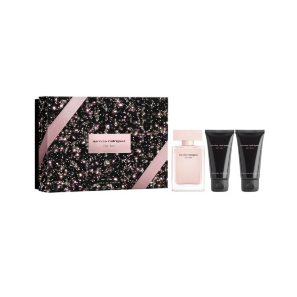 NARCISO RODRIGUEZ FOR HER EAU DE PARFUM 50ml GIFT SET