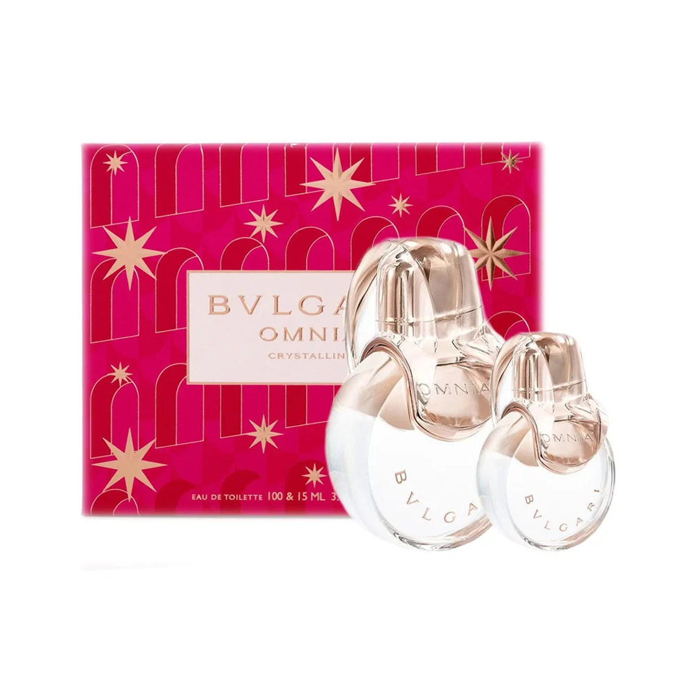 BULGARI OMNIA CRYSTALLINE edt 100ml + 15ml