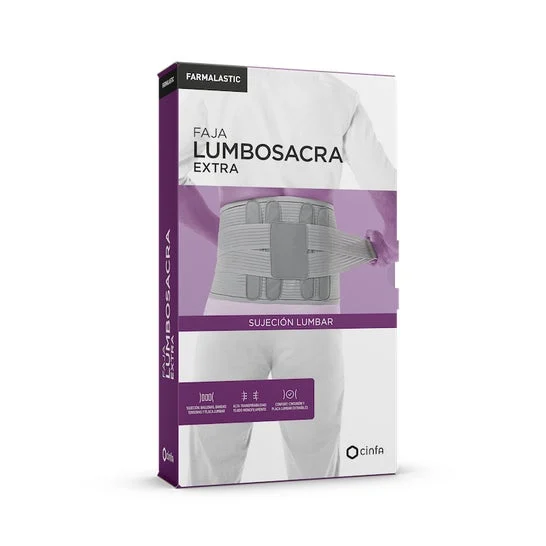 Farmalastico extra grigio cintura lombare T-3 1 pz